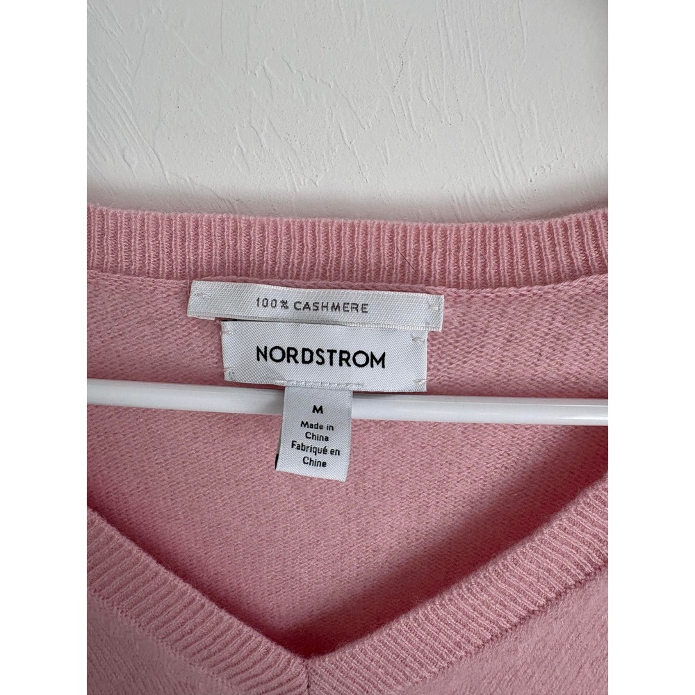 Nordstrom Cashmere Sweater Coquette Balletcore Girly Soft Girl Light Academia - Picture 3 of 5
